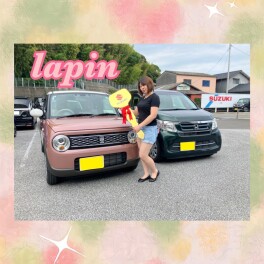 祝！N様へラパンご納車✨